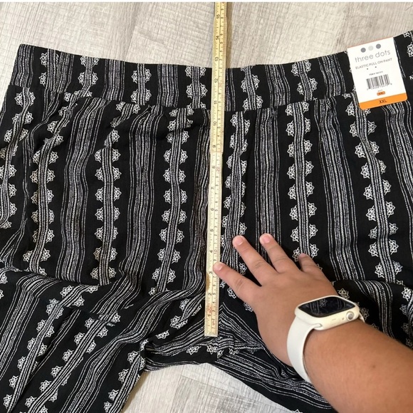 Three Dots Ladies' Printed Elastic Pull-On Pant Size XXL NWT - Picture 9 of 16